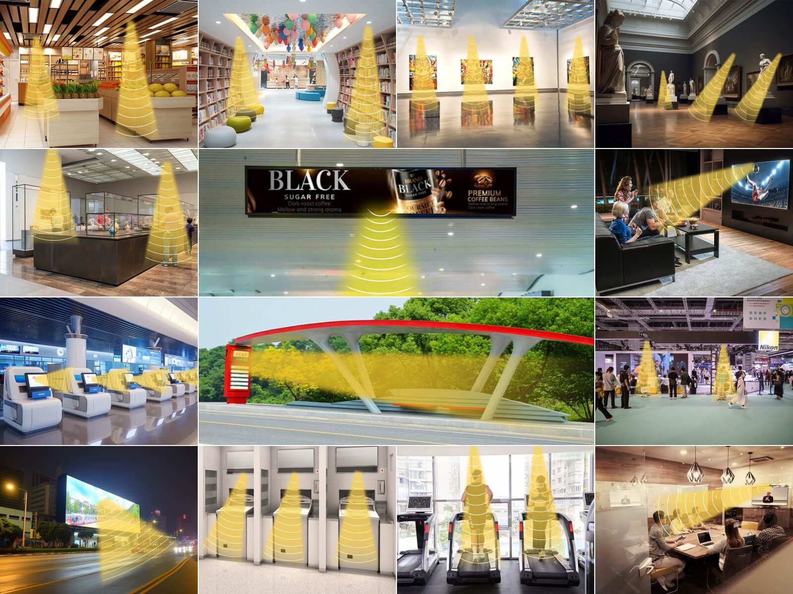 定向發聲的應用