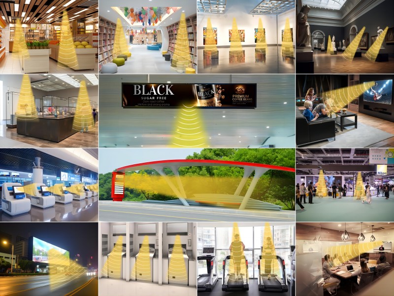 超聲波定向喇叭應用場景集合