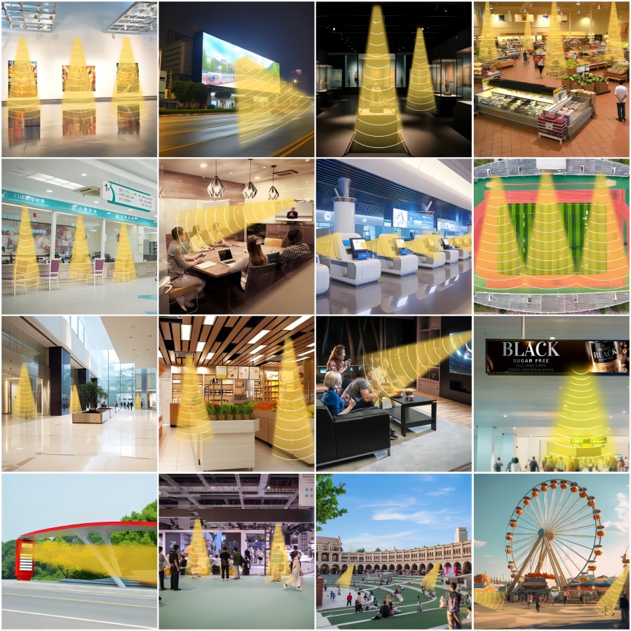 定向發(fā)聲應用場景匯總