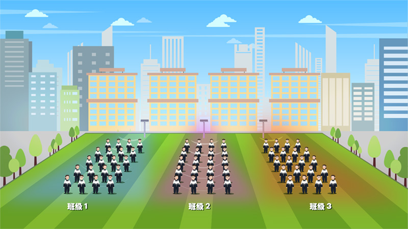 安靜操場系統定向發聲，不擾民