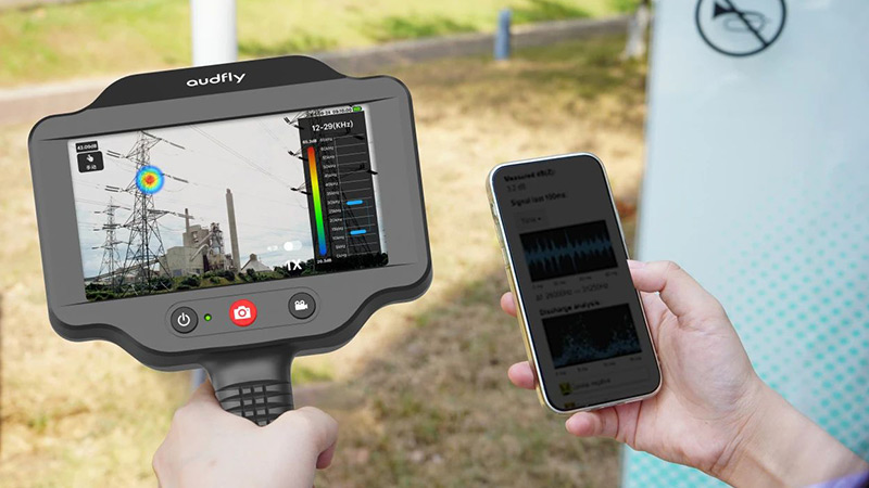 手持便攜式工業(yè)聲學(xué)成像儀