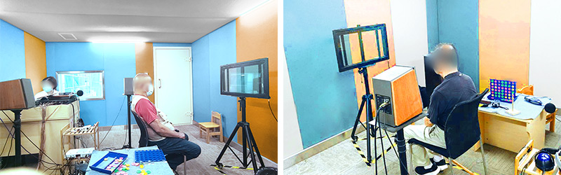 聚音屏，聽力測試